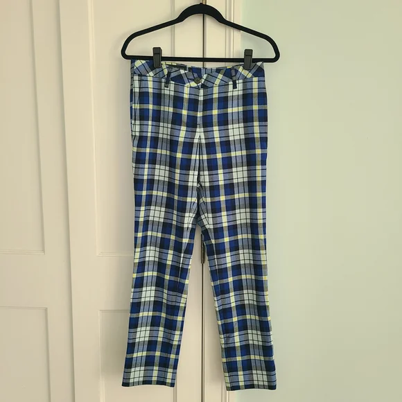 Wildfang Plaid Vest And Pants Suit, XS - Picture 2 of 11